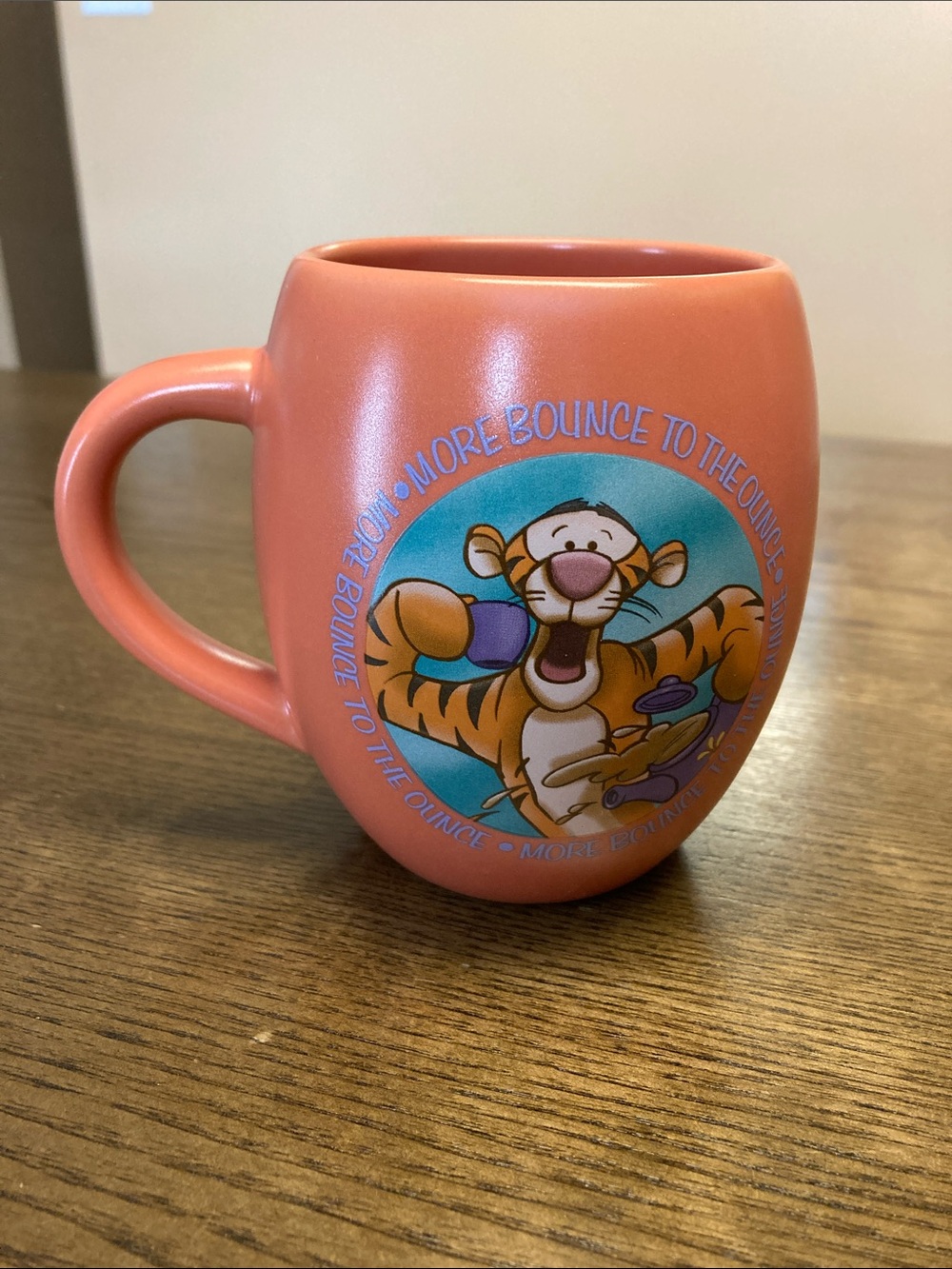 Vintage Disney “More Bounce To The Ounce” Tigger Ceramic Mug